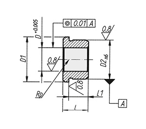 Schema - Cylindrical socket