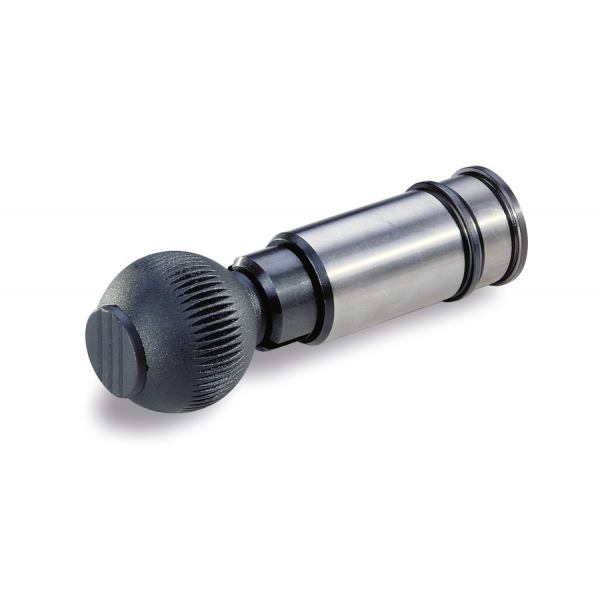 High precision index plunger with conical tip
