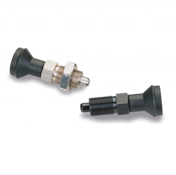 Index plunger without locking slot